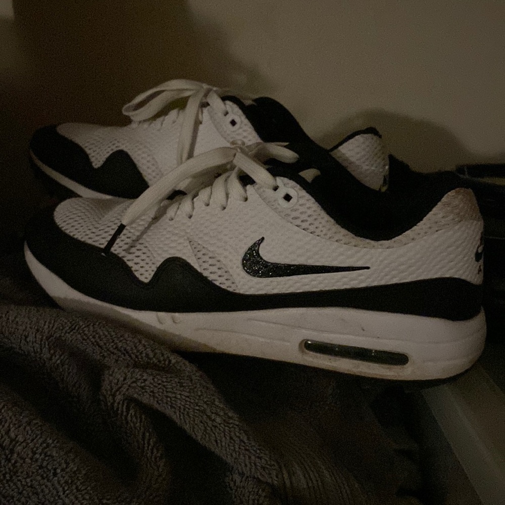 2020 Nike Air Max 1 G Golf White / Black Spikeless AM1 Panda NRG CI7576 100
